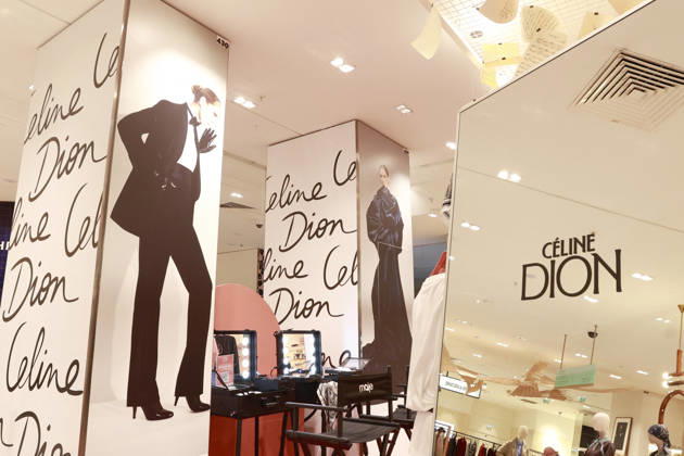 Celebrity, Celine Dion Pop-up Shop in Paris