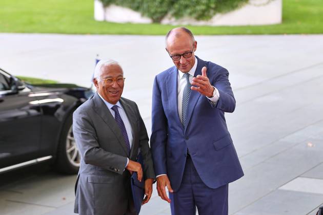 Berlin: Friedrich Merz welcomes Antonio Costa