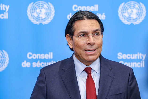 USA, Danny Danon spricht zu Antisemitismus bei UN in New York