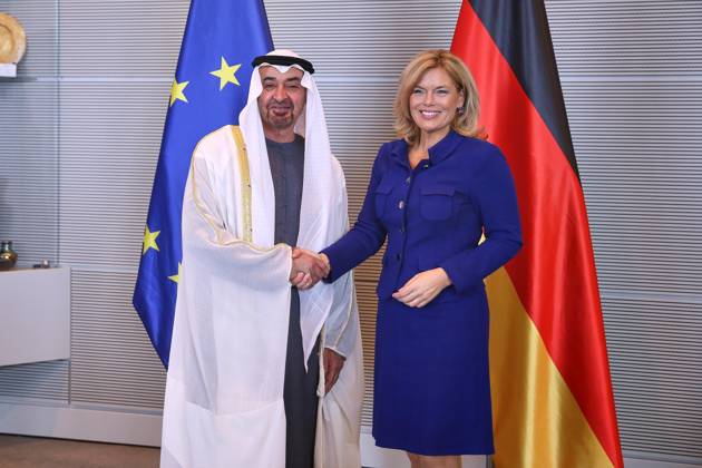 Berlin, Staatsbesuch von Scheich Mohammed bin Zayed Al Nahyanin
