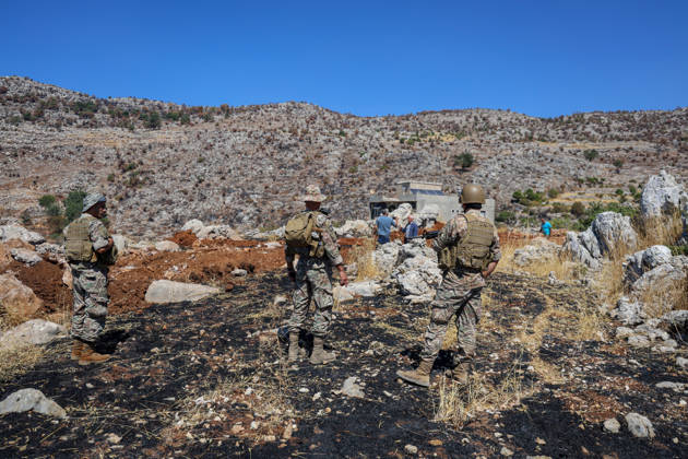 Krieg in Nahost, Libanon, Eindrücke aus der Gegend bei Nabatäa