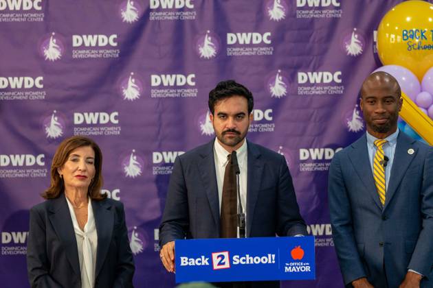 USA: Zohran Mamdani’s press conference on state schools in New York
