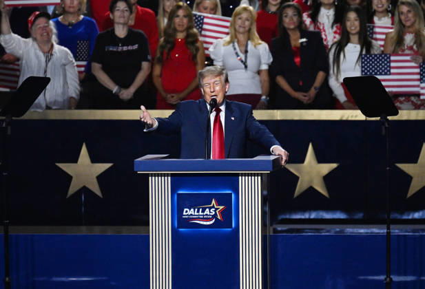 USA, Parteitag der Republikaner in Dallas, Rede von Donald Trump