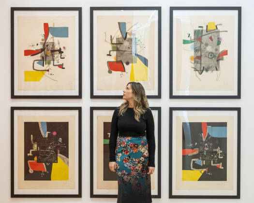 Arts, London, Vorbereitungen für Auktion bei Phillips