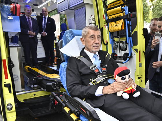 Czech Republic, Andrej Babiš during an event in Litoměřice