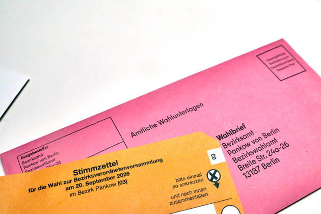Abgeordnetenhauswahl in Berlin, Wahlunterlagen