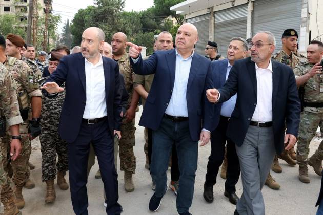 Libanon, Präsident Joseph Aoun zu Besuch in Nabatäa