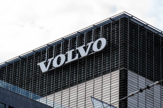 Car manufacturer Volvo is cutting 2,500 jobs following a loss; archive images