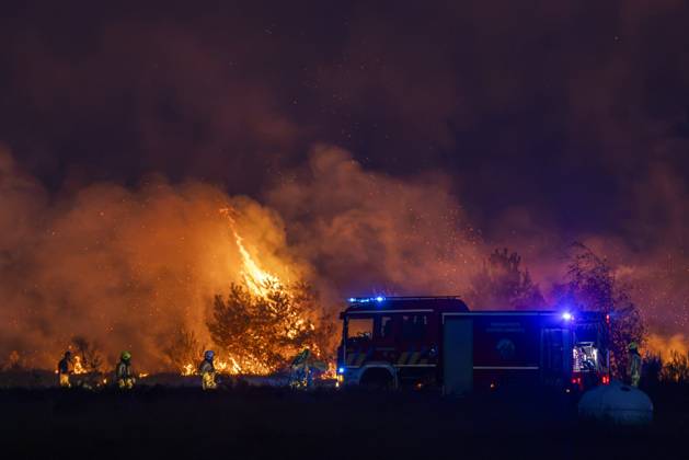 Belgium: Fire near the air show in Hechtel-Eksel