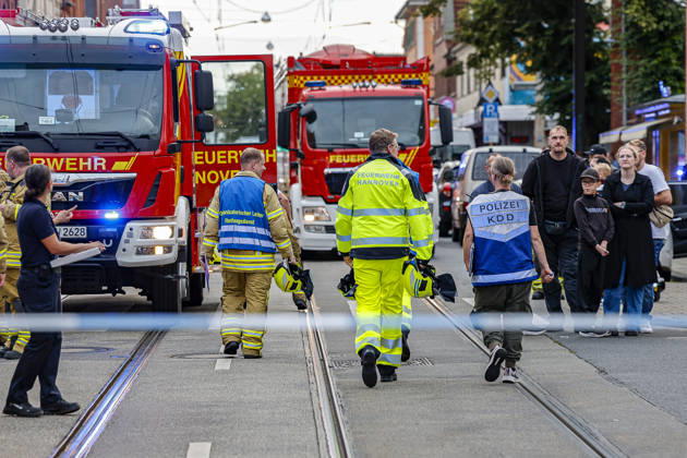 Niedersachsen, Brand in Mehrfamilienhaus in Hannover