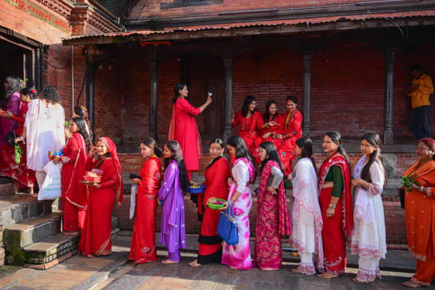 Nepal, the Hindu women’s festival of Teej