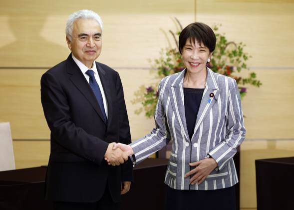 Japan: Sanae Takaichi meets Fatih Birol in Tokyo