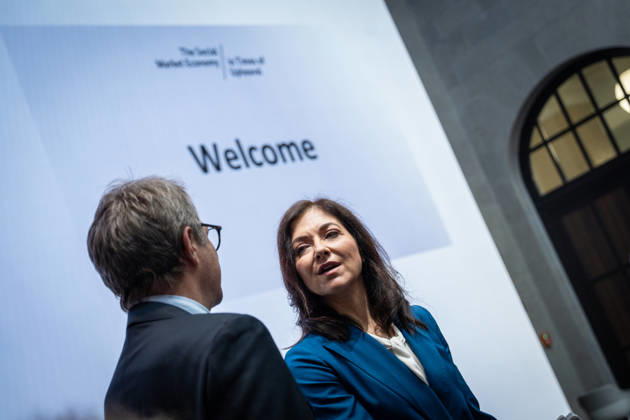 Berlin, BMWE Economic Policy Symposium, Katherina Reiche