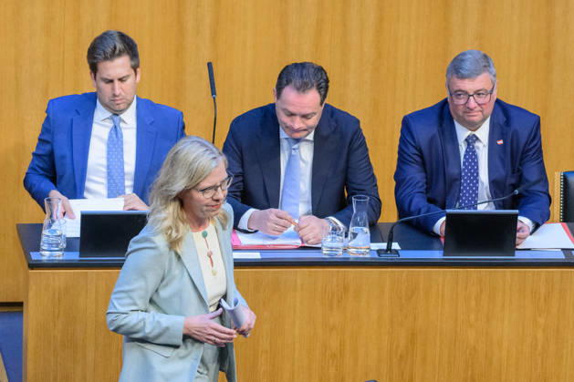 Austria, Vienna, session of the National Council in Vienna