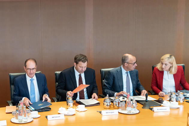 Berlin, Cabinet meeting at the Federal Chancellery