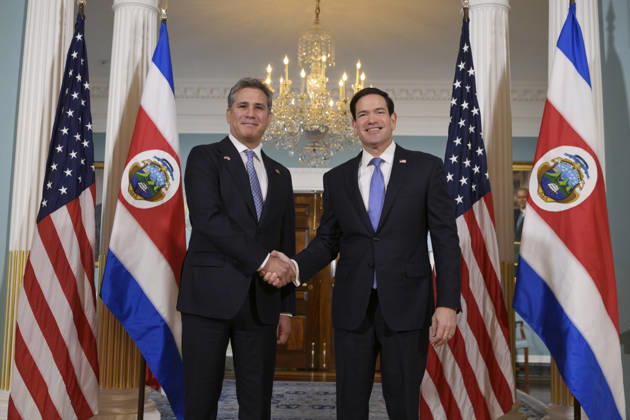 Washington: Marco Rubio welcomes Manuel Tovar