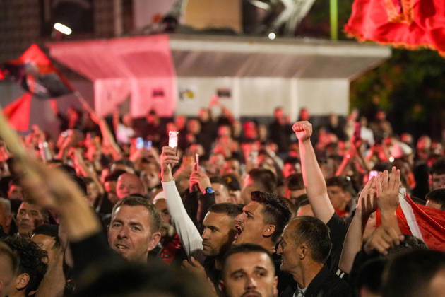 Kosovo: Protests in Pristina following the sentencing of Hashim Thaci