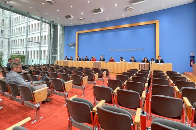 Berlin, Government Press Conference