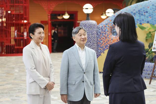 Royals, Japan: Emperor Naruhito and Empress Masako visit Ghibli Park in Aichi Prefecture