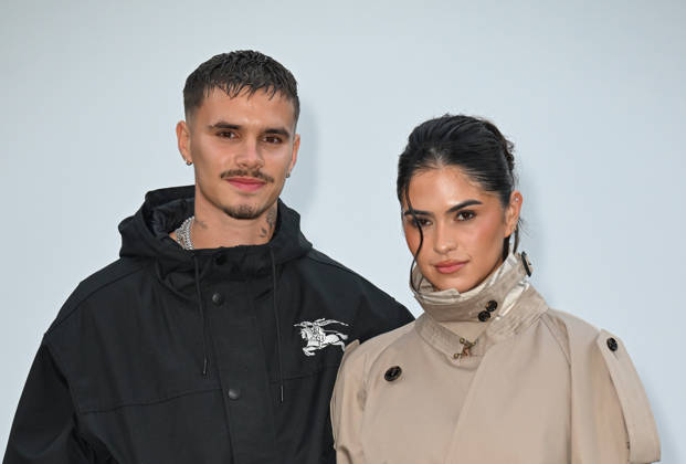 London Fashion Week, guests at the Burberry fashion show