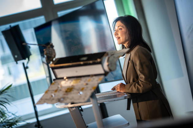 Berlin: Opening of a satellite production facility with Katherina Reiche