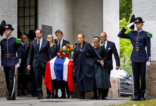 Royals, the funeral of Princess Astrid of Norway
