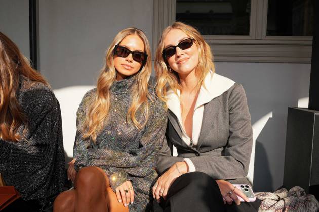 Milan Fashion Week, guests at the Missoni fashion show