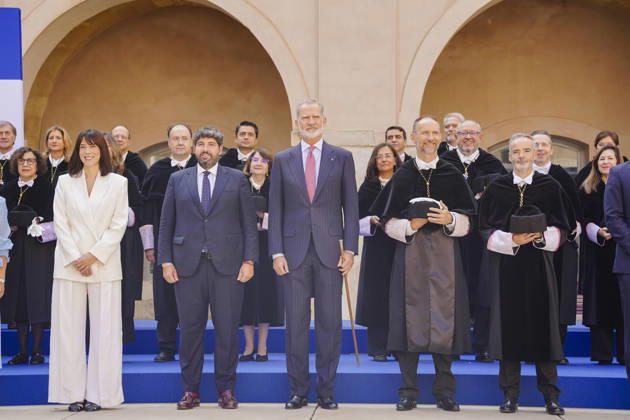 Royals: King Felipe of Spain at the opening of the academic year at the Polytechnic University of Cartagena