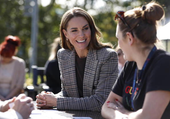 Royals: Princess Kate visits The Forward Trust to mark the start of Addiction Awareness Week in Southend