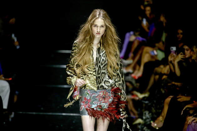Milan Fashion Week, Roberto Cavalli fashion show