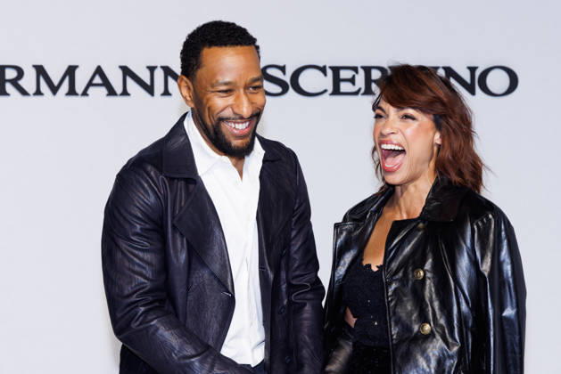Milan Fashion Week, guests at the Ermanno Scervino fashion show