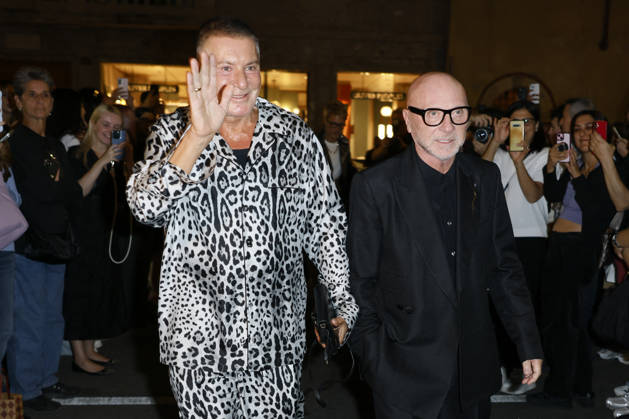 Milan Fashion Week, guests at the Dolce & Gabbana fashion show