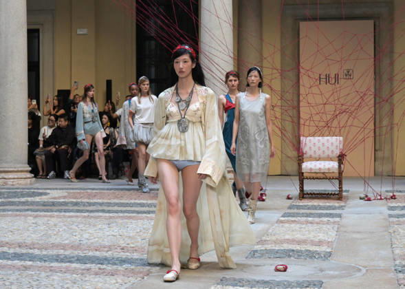 Milan Fashion Week, HUI fashion show