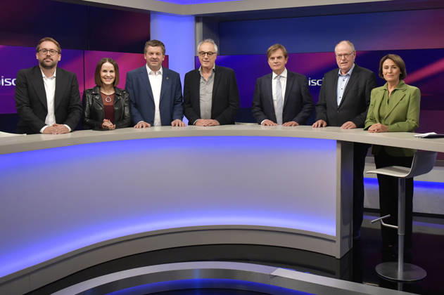 TV, ARD talk show ‘maischberger’ in Berlin