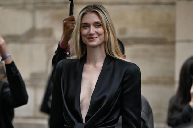 Paris Fashion Week, guests at the Balmain fashion show