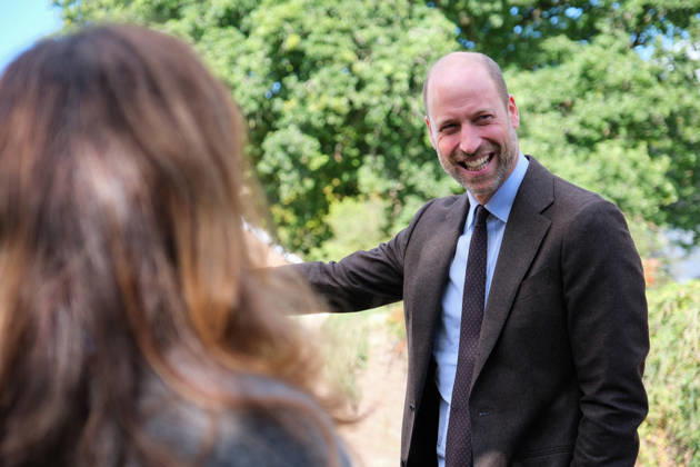 Royals: Prince William visits flood-hit areas in Skenfrith, Wales