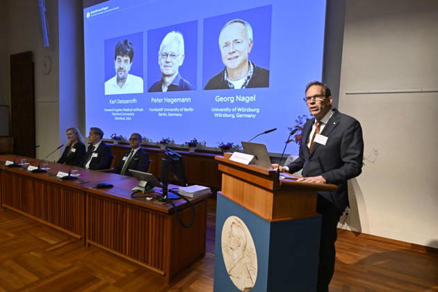 Stockholm, Bekanntgabe der Preisträger für den Medizin-Nobelpreis