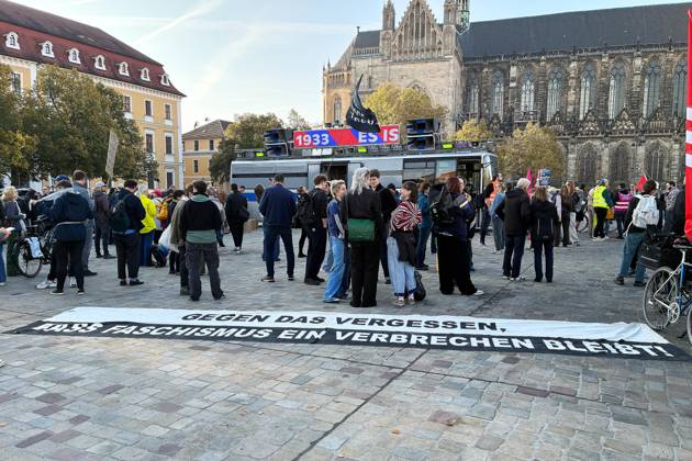 Sachsen-Anhalt, Proteste im Rahmen der konstituierenden Sitzung des Landtags in Magdeburg