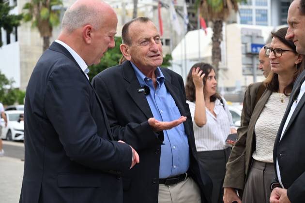 Tel Aviv, Besuch von Kai Wegner