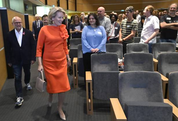 Royals: Queen Mathilde attends the AI in Balance conference in Brussels