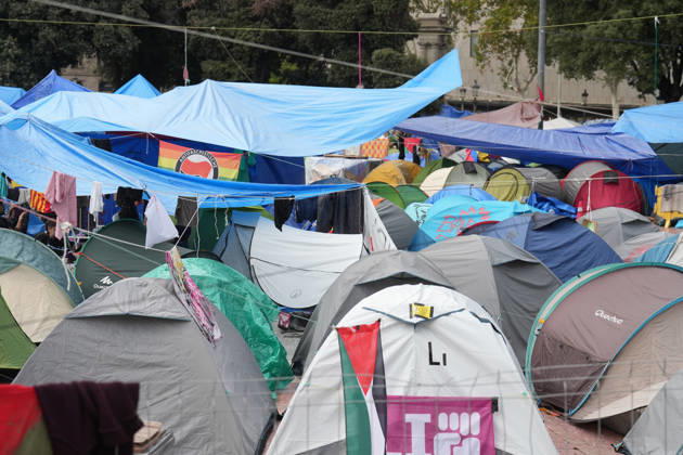 Spanien, Proteste gegen Wohnungsnot in Barcelona