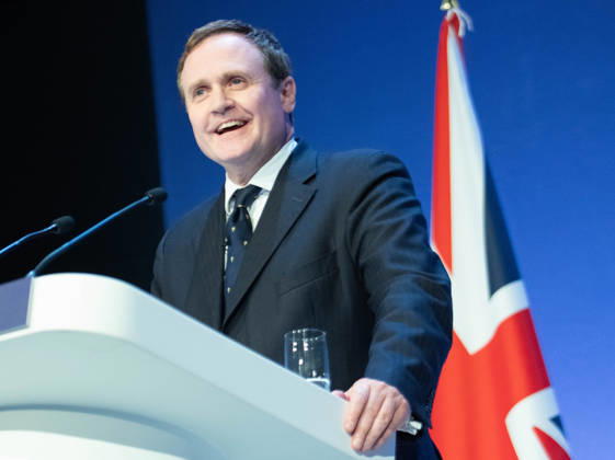 Großbritannien, Conservative Party Conference in Birmingham