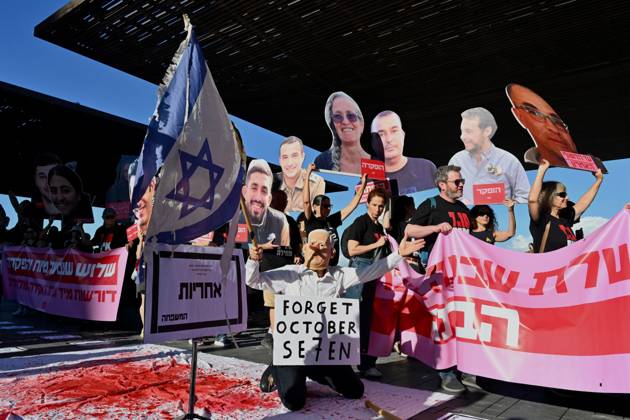 Israel, Jahrestag zum Hamas-Angriff am 07. Oktober 2023