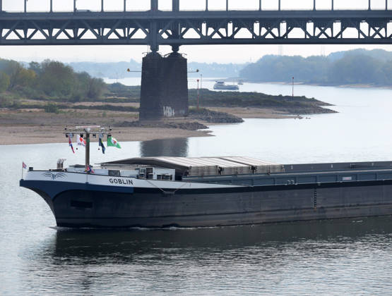 Nordrhein-Westfalen, Extremes Niedrigwasser am Rhein