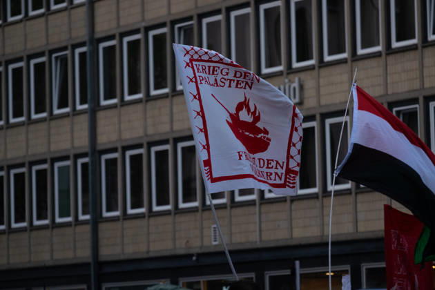 NRW, Pro-palästinensische Demonstration in Köln