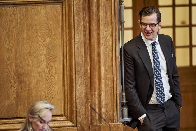 Dänemark, Sitzung des Parlaments in Kopenhagen