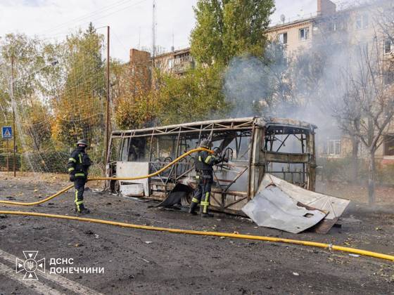 Ukraine-Krieg, Eindrücke nach russischem Militärschlag in Donezk