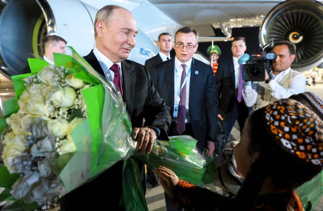 Turkmenistan, Besuch von Wladimir Putin