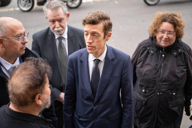 France: Edouard Geffray visits a school in Paris