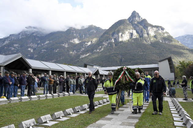Italien, Gedenken an Katastrophe von Vajont in Longarone